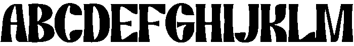 LEONARD Regular otf (400) Font UPPERCASE