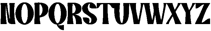 LEONARD Regular otf (400) Font UPPERCASE