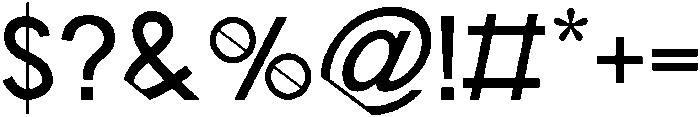 LEOPARD Regular otf (400) Font OTHER CHARS
