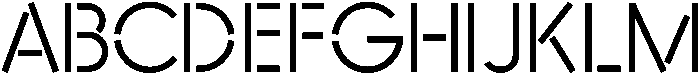 LEXINGTON Regular otf (400) Font UPPERCASE