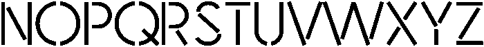 LEXINGTON Regular otf (400) Font UPPERCASE