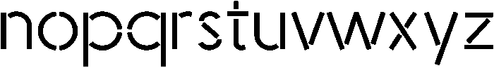 LEXINGTON Regular otf (400) Font LOWERCASE