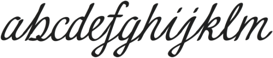 Le French Baguette Regular otf (400) Font LOWERCASE