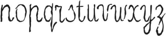 Le Petit Boudoir Regular otf (400) Font LOWERCASE