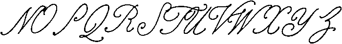 Le Studio Nocturne Bold Regular otf (700) Font UPPERCASE