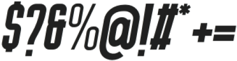 LeBlanc Bold Italic otf (700) Font OTHER CHARS