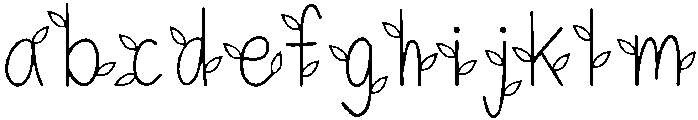 Leaf Regular otf (400) FONT