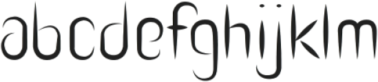 Leaf-Style otf (400) Font LOWERCASE