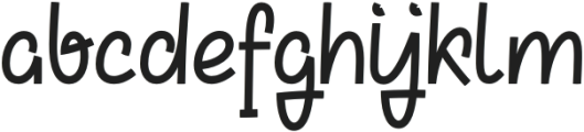 Leafmist black otf (900) Font LOWERCASE