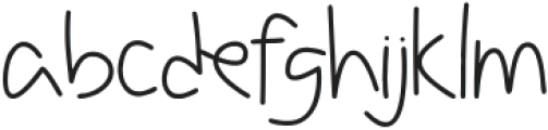 Leaving Notes otf (400) Font LOWERCASE