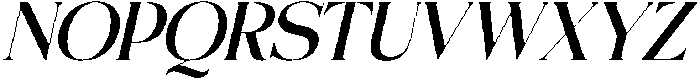 Lebronne Italic otf (400) Font UPPERCASE
