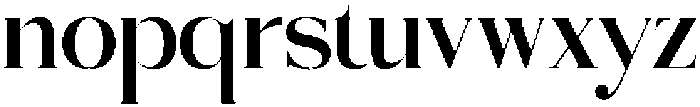 Lebronne otf (400) Font LOWERCASE