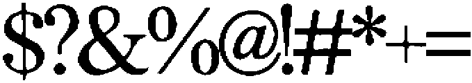 LectanMeliona otf (400) Font OTHER CHARS