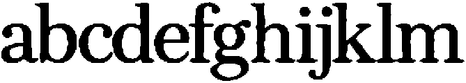 LectanMeliona otf (400) Font LOWERCASE