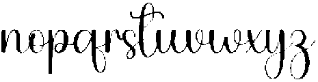 Lecture Regular otf (400) Font LOWERCASE
