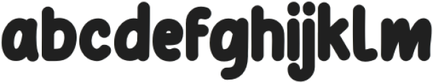 Leemu Medium otf (500) Font LOWERCASE