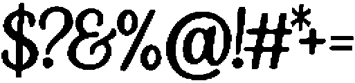 Lefo ttf (400) Font OTHER CHARS