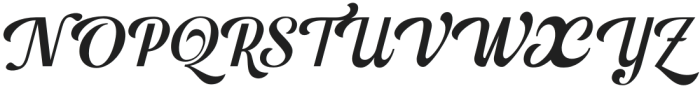 Leftis Thin italic otf (100) Font UPPERCASE