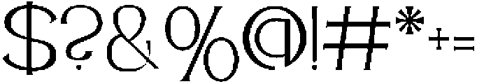 Legend Sacred otf (400) Font OTHER CHARS