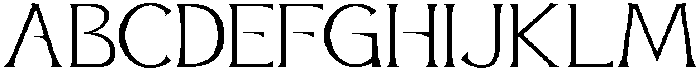Legend Sacred otf (400) Font UPPERCASE