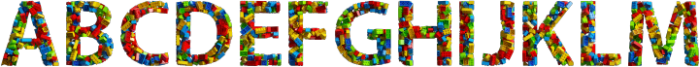 Lego-CLR Regular otf (400) Font UPPERCASE