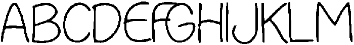 Leha ttf (400) Font UPPERCASE