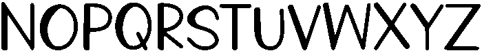 Leilani Regular otf (400) Font UPPERCASE