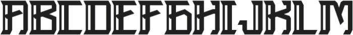 LejitVybz otf (400) Font UPPERCASE