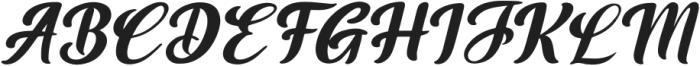 Lelliany Italic otf (400) Font UPPERCASE