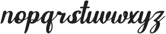 Lelliany Italic otf (400) Font LOWERCASE