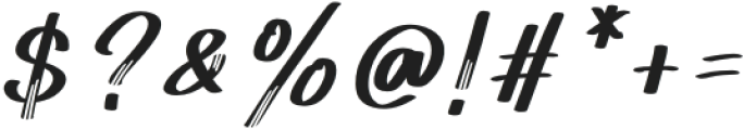 Lemah Teles Italic Regular otf (400) Font OTHER CHARS