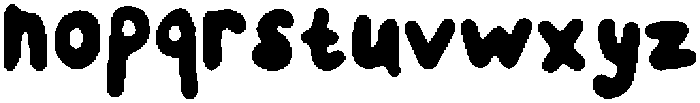 Lembuté Regular otf (400) Font LOWERCASE
