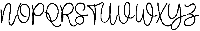 Lemon Charm Script Regular otf (400) Font UPPERCASE