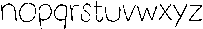 Lemon Dance Light otf (300) Font LOWERCASE