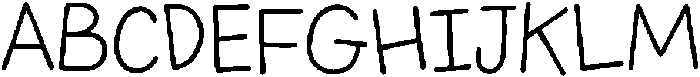 Lemon Dance Regular otf (400) Font UPPERCASE