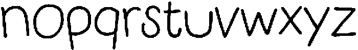 Lemon Dance Regular otf (400) Font LOWERCASE