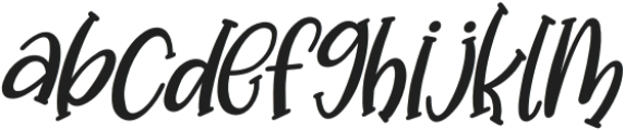 Lemon Delight Italic otf (300) Font LOWERCASE