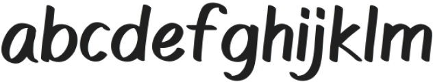 Lemon Drizzle Regular otf (400) Font LOWERCASE