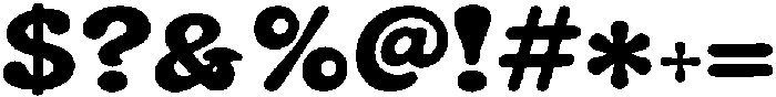 Lemon Funky Regular otf (400) Font OTHER CHARS