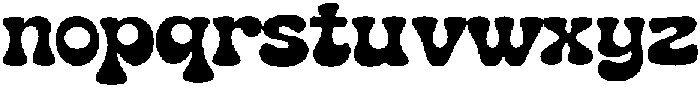 Lemon Funky Regular otf (400) Font LOWERCASE