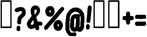 Lemon Juice Regular otf (400) Font OTHER CHARS