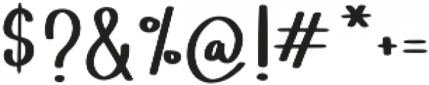 Lemon Lime Octopie Script otf (400) Font OTHER CHARS