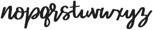 Lemon Lime Octopie Script otf (400) Font LOWERCASE