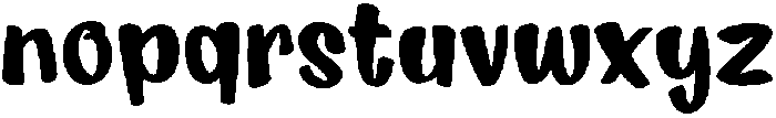 Lemon Mellow Regular otf (400) Font LOWERCASE