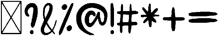 Lemon Regular otf (400) Font OTHER CHARS