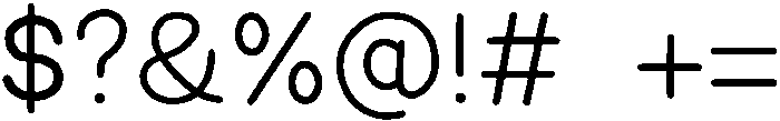 Lemon Regular otf (400) Font OTHER CHARS