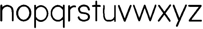Lemon Regular otf (400) Font LOWERCASE