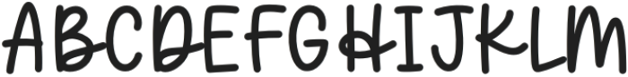 LemonSugar-Regular otf (400) Font UPPERCASE