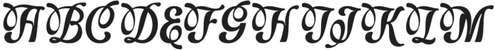 Lemona-Regular otf (400) Font UPPERCASE