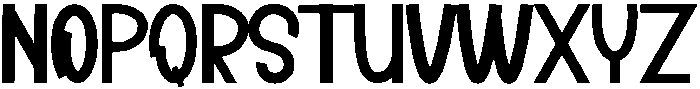 Lemonade Regular otf (400) Font LOWERCASE